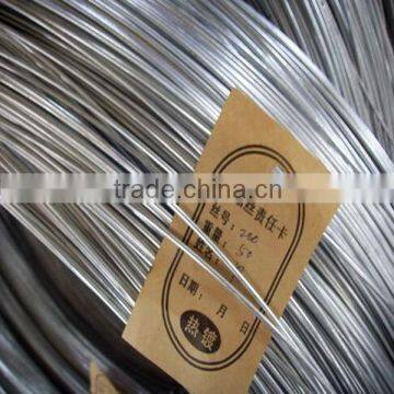 12 gauge galvanized bingding wire ( with ISO9001 and SGS )