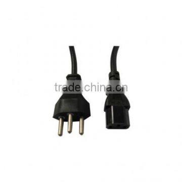 Switzerland Y005/IEC320-C13 power cord plug