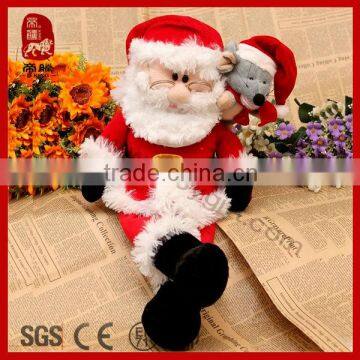 CE Soft Electronic Plush Toy Sing and dance Father Christmas