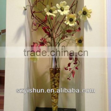 High Quality acrylic flower vase stands acrylic plant stand