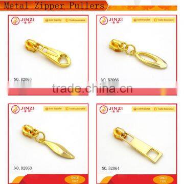Metal Zipper Puller Custom Metal Zipper Pulls Zipper Slider for Garments