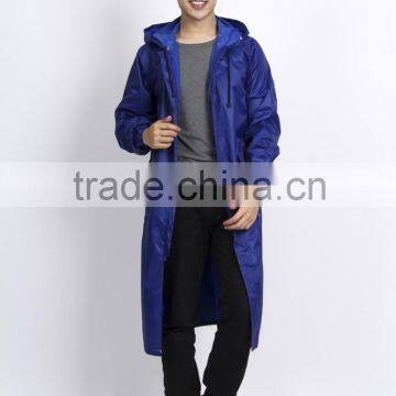 OEM HIGH QUALITY EXTERNAL PVC COATING LONG RAINCOAT