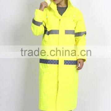 Government police long Raincoat Woodland Jacket Army Rain Suits Of Military Camouflage police reflective raincoat