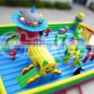 Hot Selling Commercial Inflatable Obstacle Course, Inflatable Castle Playground Amusement Park Quality Choice photo-2