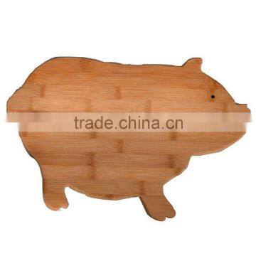 lovely pig natural bamboo cutting board wholesale