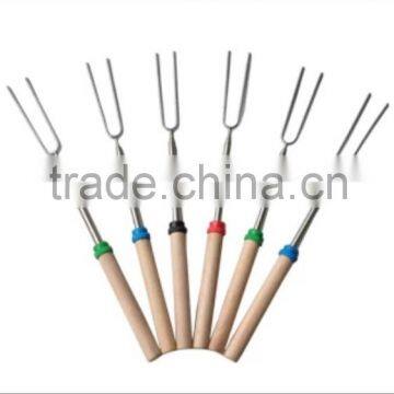 Telescopic Bbq Fork, Extendable Fork, Stainless Steel Fork