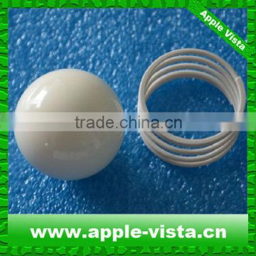 White zirconia ceramic spring, rustless, corrosion resistance