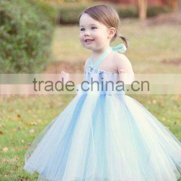 Lovely Latest Style Lace Appliqued Latest Dress Designs for Flower Teenage Girls Layered Flower Girl Dress photo-4