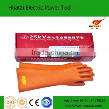 Class 0 hot sale insulating gloves nature latex gloves