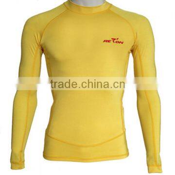 long sleeve custom mens rash guard