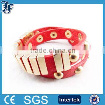 High quality fashion bracelets leather bracelets