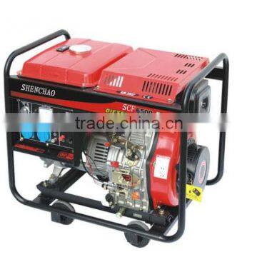 Manufacturers selling open style 2kw Diesel generator with wheel