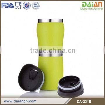 Colorful Rubbler Coating Stainless Steel Thermos Bottle photo-2