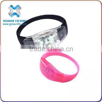 2016 Promotional Oval Shape Lighting Halloween Bracelet With LED, Colorful Light Party Up Halloween Bracelet For Gifts photo-4