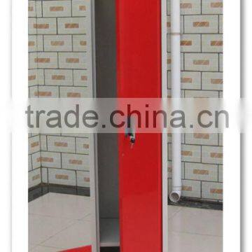 KFY-NW-01A Single Tier Red Military Metal Locker