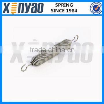 Stainless steel tension spring with swivel hook