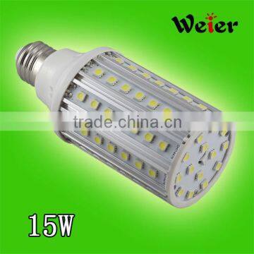 LED Light Source smd 5050 e27 corn led light bulb 15w warm white