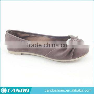 Women Pu leather flat dress shoes for lady