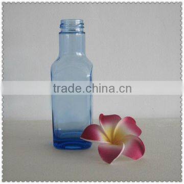 250ml mineral water bottle blue glass bottles