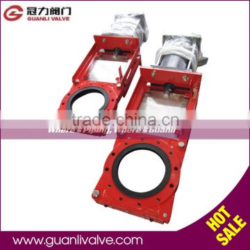 Soft Seat Pneumatic Slurry Knife Gate Valve