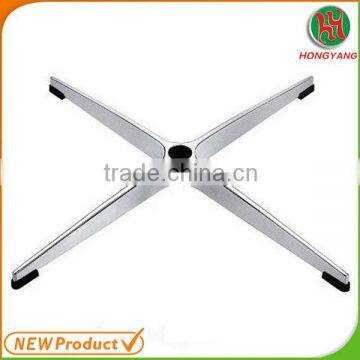 High quality aluminum alloy 4 star base/4-star aluminum chair base for Salon chair /salon chair bases