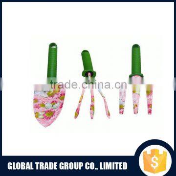 3 PCS Garden Tools Set Hand Planting Tool Fork Rake Shovel Plastic Handle 551663