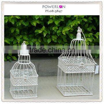 2015 Shabby Chic Iron Bird Cage Garden Decoration Quality Choice photo-3