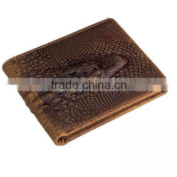 New Fashion Custom Gift Men's Genuine Leather Wallet