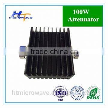 RF fixed Coaxial 100W Attenuator DIN-M/DIN-F 3-40db with low pim