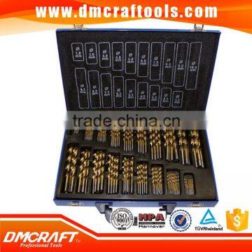 170 pc HSS Drill Bits Set 1-10mm 170pcs Quality Drill bits in Metal Case                        
                                                Quality Choice