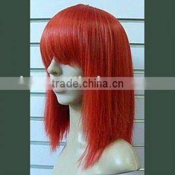 short red wig