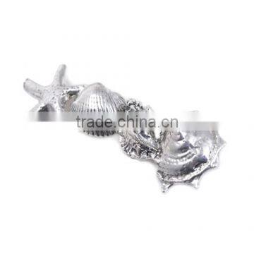 Lovely Sea Style Starfish Shell Conch Design Pendant Fashion Zinc Alloy Pendant For Necklace