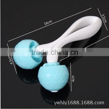 hand heldface spa roller massager,magnetic roller face massager