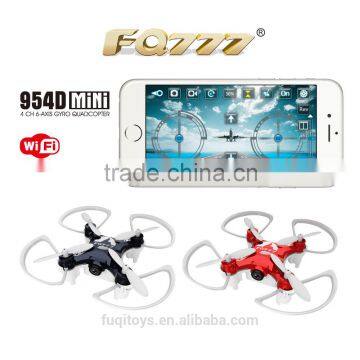 FQ777 954D mi drone manufacturer WIFI FPV 0.3MP Camera hold altitude with APP Control Nano Quadcopter RC TOY Gift Choice