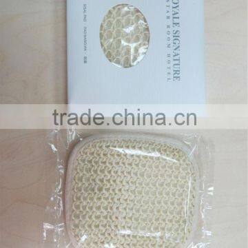 sisal pad /bathing sponge for hotel use