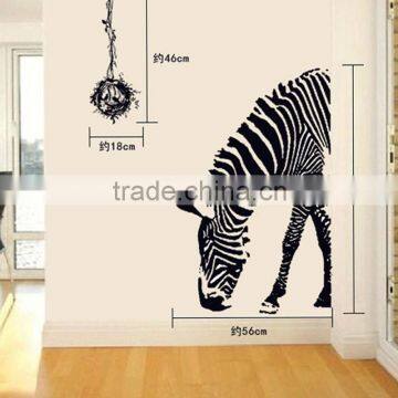 2015 Vinyl Fashion animal Walls paper Sticker