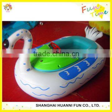 Good Aqua Inflatable Motorized Bumper Boat With Free Batteries for Kids photo-5