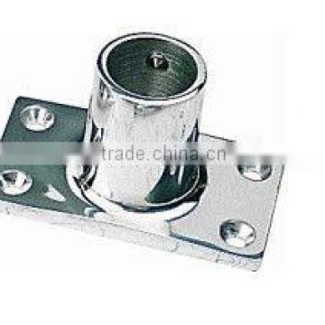 316 Stainless steel Rail fitting Rectangle base 90 degree