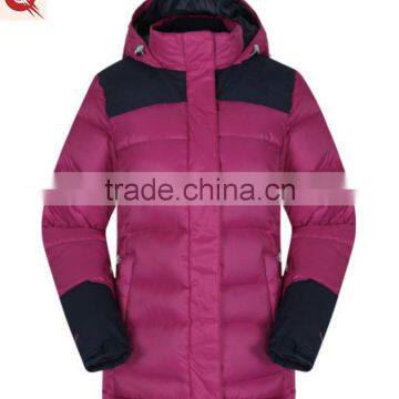 2016 high quality cheap women's down jacket