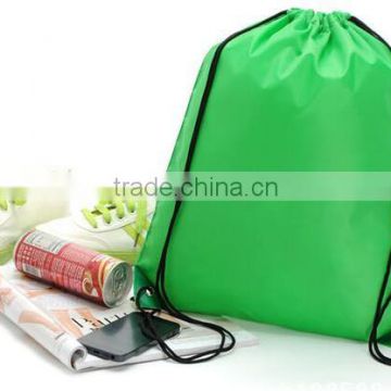 2016 China Suppiers Top Selling Polyester Drawstring Bag Eco-friendly organic drawstring bag