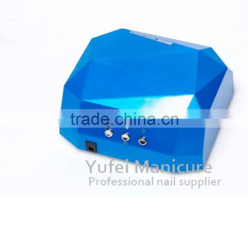 2016 diamond dual uv led nail lamp 36w