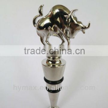 bull shape wine bottle stopper in 2013