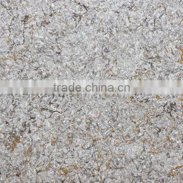Beautiful Pattern Agglomerated Quartz Slab photo-3