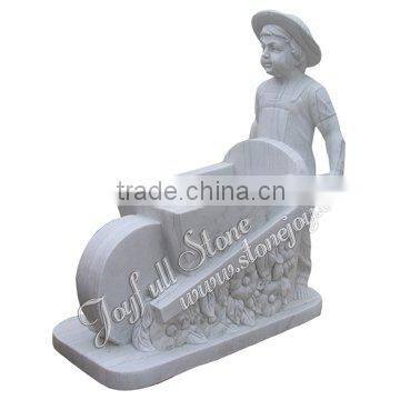 Art Flower Pot With Statue, pots flower planter, small flower pots