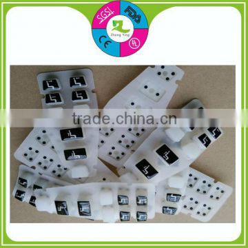 silicone rubebr control keypad industrial keypad