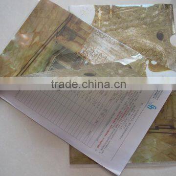 Custom PP folder for promotional gift A4 size L folder