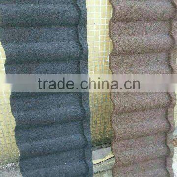 ALUMINUM ZINC STONE COATED SOLAR METAL ROOF TILE photo-5