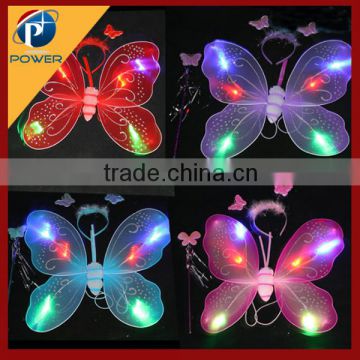 2015 yiwu factory handmade butterfly wing,fairy wing,led angel wing