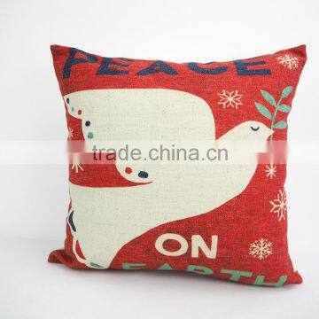 Throw outdoor cushions square pigeon print 18*18 pillow cases