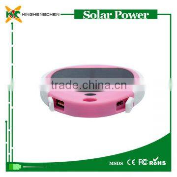 Shockproof Waterproof 3000mah Solar Power Bank Universal USB Solar Charger New Portable Powerbank External Backup Battery photo-3